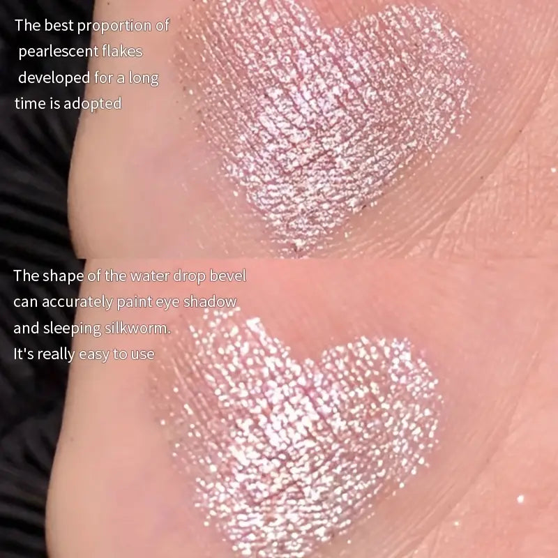 6 Color Highlighter Stick with Shimmer Finish Eyeliner