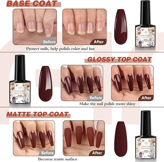 Kit de esmalte de uñas en gel